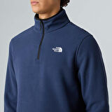 M GLACIER FLEECE 1/4 ZIP JACKET Navy