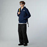 M SIMPLE DOME FULL ZIP HOODIE Navy