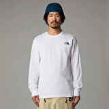 M L/S EASY TEE WHITE