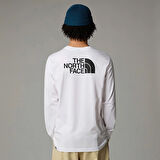 M L/S EASY TEE WHITE