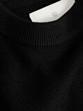 JPRBLAMILANO STITCH KNIT CREW NECK SN Black