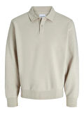 JJEBRADLEY SWEAT POLO NOOS Moonbeam