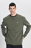 Bisiklet Yaka Sweatshirt Olive Grove