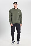 Bisiklet Yaka Sweatshirt Olive Grove
