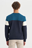 Regular Fit Sweatshirt Petrol