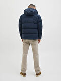 JJGLOBAL PUFFER JACKET Sky Captain