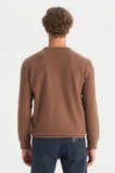 Erkek Selanik Sweatshirt Brown