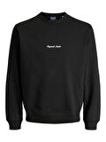 JORNORREBRO EMB SWEAT CREW NOOS Black