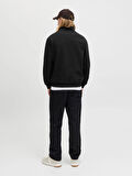 JORNORREBRO EMB SWEAT HIGH NECK NOOS Black