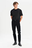 Erkek Texas Slim Kadife Pantolon Black