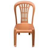 Sağlam Plastik Sandalye Teak