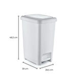 Dunya 40 LT Çöp Kovası Slim 01044