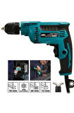 Assur 240V 60Hz Profesional 580W Metal Şanzıman 10mm Elektrikli Matkap