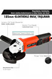 Assur Profesyonel 550W Avuç Taşlama Makinesi 125mm Bakır Sargılı Spiral
