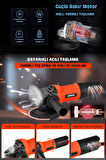 Assur Profesyonel 550W Avuç Taşlama Makinesi 125mm Bakır Sargılı Spiral