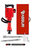 Assur Büyük Tip Kırıcı Kavrama Kollu 16 Kg 3 Metre Kablolu 65mm
