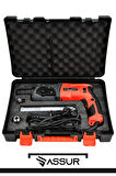 Assur Profesyonel 850W Darbeli Metal Şanzıman Kırıcı Delici Hilti Matkap