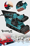 Assur Plus 900W Elektrikli Vakumlu Tozsuz Cila Özellikli Tank Zımpara Makinesi