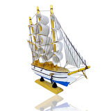 Büyük Boy Dekoratif Ahşap Gemi Model2