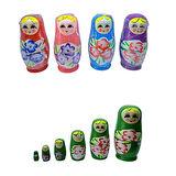 6'Lı Matruşka Mavi