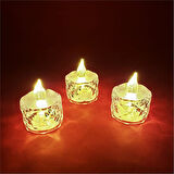 Kristal Işıklı Tealight Mum