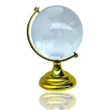 Büyük Boy Cam Krıistal Dünya Altın