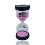 5 Dakikalık Pembe Renk Kum Saati