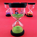 5 Dakikalık Pembe Renk Kum Saati