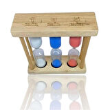 1,3,5 Dakikalık Ahşap Kum Saati