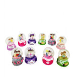 Sevgi Temalı Çift Işıklı Kar Küresi