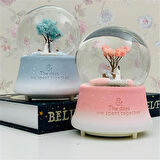 Işıkı Orta Boy Müzikli Kar Küresi