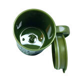 Kendi Karıştıran Mikser Bardak Self Stırrıng Mug Yeşil Renk