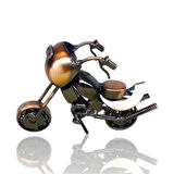 Dekoratif Metal El Yapımı Motor