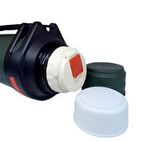 4Lt Çelik Termos Kampçı Termosu Yeşil