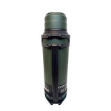 4Lt Çelik Termos Kampçı Termosu Yeşil