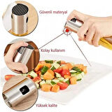 Yağdanlık Yağ Şişesi Altın Renk