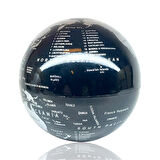 Dönen Dünya Siyah Silver