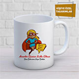 Kişiye Özel İsim Yazılabilir Anneler Günün Kutlu Olsun Kupa Bardak