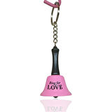 Anahtarlık Resepsiyon  Zil Ring For Love Açık Pembe