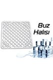 Lavabo Ve Buzluk Halısı, Lavabo Matı - Açık Gri