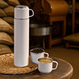 PASLANMAZ ÇELİK  3 BARDAKLI MATARA SETİ-500 ML