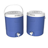 Buzluk Termos  Set-25 Lt Buzluk Termos Eps (1066 Coolerbox) +6.5 Lt Erciyes Piknik Termos (1403 Cooler Jug)+2 Adet K-250 Buz Aküsü