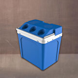 25 Litre 12v Oto Buzdolabı Termos- Portatif, Elektrikli, Oto Şarj Kablolu( 1050 Thermoelectric Cooler 12v.)