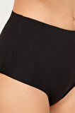 Yüksek Bel Basic Lazer Kesim Bikini Külot 3'lü Paket - 5