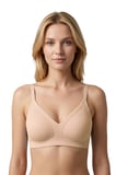 Seamless Bra - Velour | Ten Lazer Kesim Balensiz Üçgen Form Dikişsiz Kadın Sütyen
