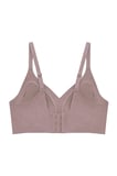 Seamless Bra - Alure | Kahverengi Lazer Kesim Balensiz Perfore Detaylı Dikişsiz Kadın Sütyen