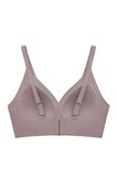 Seamless Bra - Velora | Kahverengi Lazer Kesim Balensiz Rib Dokulu Dikişsiz Kadın Sütyen