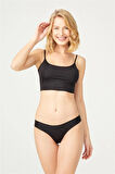 Klasik Basic Lazer Kesim Bikini Külot 3'lü Paket - 3