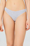 Basic Pamuklu Kadın Bikini Külot 3'lü Paket - 4