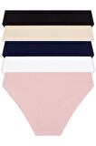 Basic Pamuklu Kadın Bikini Külot 5'li Paket